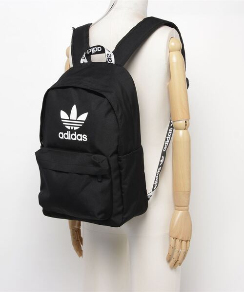 adidas Originals（アディダスオリジナルス）の「adidas Originals/アディダス オリジナルス ADICOLOR BACKPK（バックパック/リュック・メンズ・ブラック/ネイビー・FREE）」の3枚目の写真