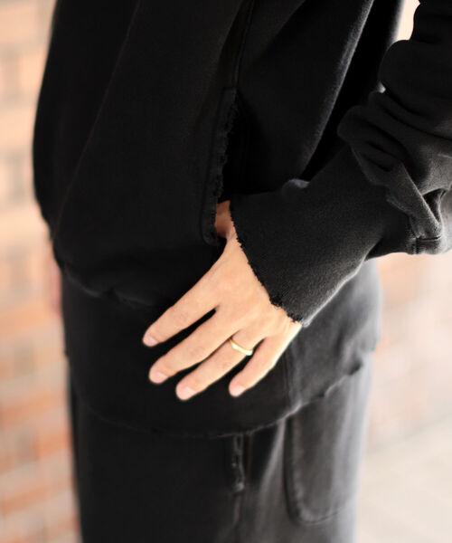 scair（スケアー）の「scair / Vintage スウェット（スウェット・メンズ・ブラック/オリーブ・4/3/2）」の4枚目の写真