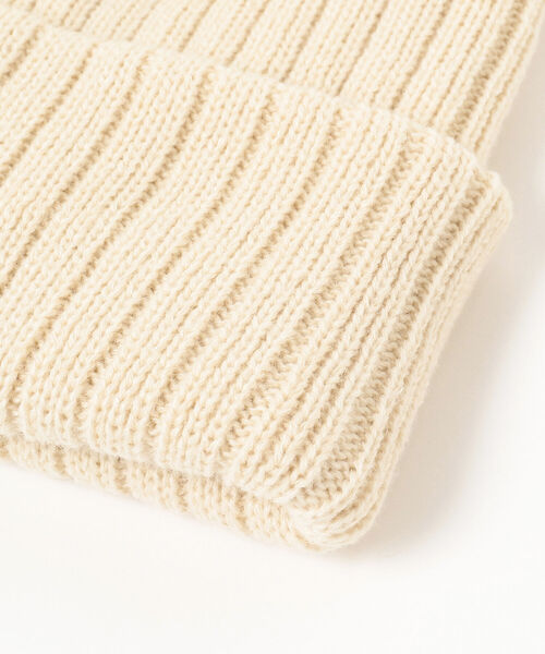 Ray BEAMS（レイビームス）の「Ray BEAMS / 太リブ ワッチキャップ（ニットキャップ/ビーニー・レディース・ブラック/ホワイト系その他/グリーン系その他・ONE SIZE）」の17枚目の写真