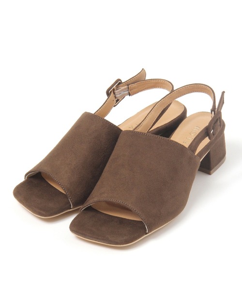 BAYFLOW（ベイフロー）の「スクエアトゥサンダル（サンダル・レディース・ダークブラウン/ベージュ/イエロー・MEDIUM/LARGE）」の11枚目の写真