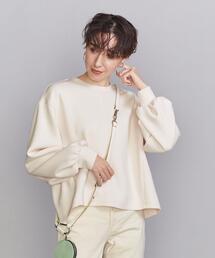 BEAUTY&YOUTH UNITED ARROWS（ビューティーアンドユースユナイテッドアローズ）の「BY ダンボールクルーネック袖ボリュームプルオーバー ∴◆（Tシャツ/カットソー）」