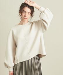 BEAUTY&YOUTH UNITED ARROWS | BY ダンボールクルーネック袖ボリュームプルオーバー ∴(Tシャツ/カットソー)