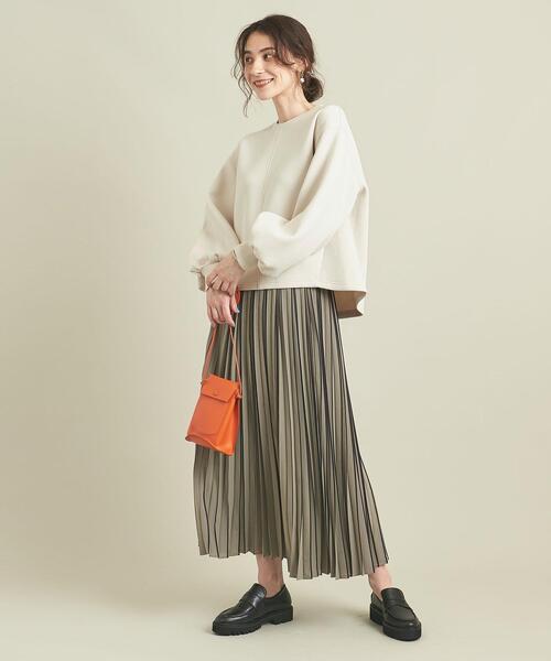 BEAUTY&YOUTH UNITED ARROWS（ビューティーアンドユースユナイテッドアローズ）の「BY ダンボールクルーネック袖ボリュームプルオーバー ∴◆（Tシャツ/カットソー・レディース・ブラック/オフホワイト/コバルトブルー/モカ/その他3・FREE）」の21枚目の写真