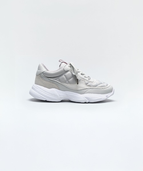 Lucida（ルシーダ）の「Aquila/キルティング軽量厚底スニーカー（スニーカー・レディース・ブラック/ベージュ/グリーン/その他/ネイビー/ホワイト/グレー・40/38/39/35/36/37）」の15枚目の写真