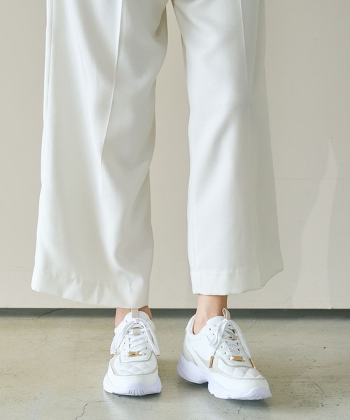 Aquila/キルティング厚底スニーカー（スニーカー）｜Lucida