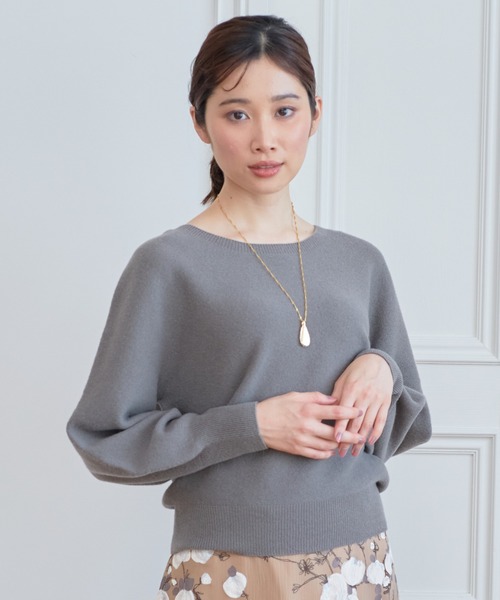【美品】ANAYI パフスリーブ プルオーバー 長袖ニット オレンジ色 サイズM 楽天市場】パフスリーブ 長袖（ブランドアナイ）（トップス