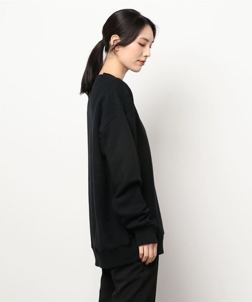 PIPING HOT FUTURE（パイピングホットフューチャー）の「UNISEX LS SPLICE CREW（スウェット・レディース・ブラック・L/XS/M/S/XL）」の2枚目の写真