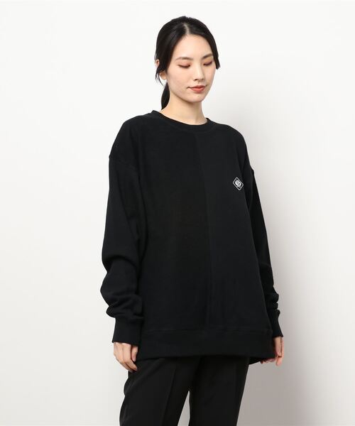PIPING HOT FUTURE（パイピングホットフューチャー）の「UNISEX LS SPLICE CREW（スウェット・レディース・ブラック・L/XS/M/S/XL）」の7枚目の写真