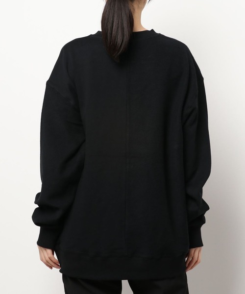 PIPING HOT FUTURE（パイピングホットフューチャー）の「UNISEX LS SPLICE CREW（スウェット・レディース・ブラック・L/XS/M/S/XL）」の9枚目の写真