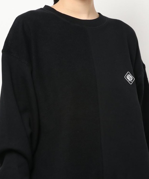 PIPING HOT FUTURE（パイピングホットフューチャー）の「UNISEX LS SPLICE CREW（スウェット・レディース・ブラック・L/XS/M/S/XL）」の10枚目の写真