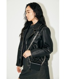 MOUSSY | THICK CHAIN MINI ウォレット(ショルダーバッグ)
