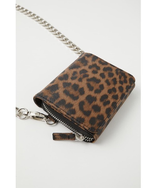 MOUSSY(マウジー)の「THICK CHAIN MINI ウォレット(ショルダーバッグ・レディース・アイボリー/ブラック/ブラウン系その他・FREE)」の18枚目の写真