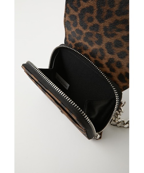 MOUSSY(マウジー)の「THICK CHAIN MINI ウォレット(ショルダーバッグ・レディース・アイボリー/ブラック/ブラウン系その他・FREE)」の21枚目の写真