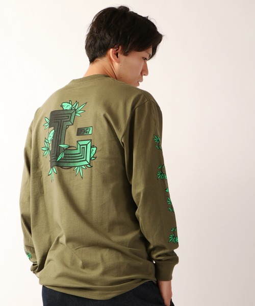 LRG（エルアールジー）の「LRG ロゴプリントロンT（Tシャツ/カットソー・メンズ・ブラック/カモフラージュ/ブラック系その他・2XL/M/XL/L）」の9枚目の写真