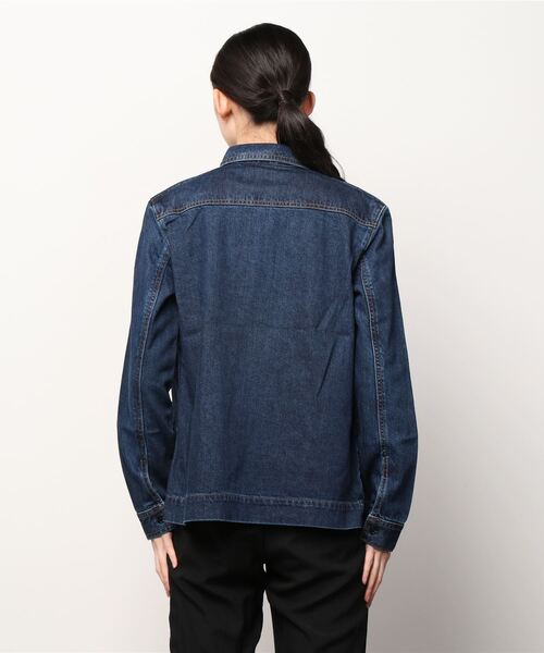 Guess（ゲス）の「Seraya Shacket（シャツ/ブラウス・レディース・インディゴブルー・SMALL/MEDIUM/LARGE）」の2枚目の写真