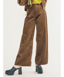 EVRIS | コーデュロイワイドパンツ【セットアップ着用可能】(その他パンツ)