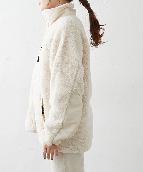GERRY(ジェリー)の「【GERRY】BOA HALF JACKET/ボアハーフジャケット(その他アウター・レディース・オフホワイト/ブラック/グレー・FREE)」の16枚目の写真