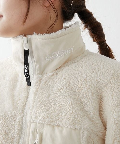 GERRY(ジェリー)の「【GERRY】BOA HALF JACKET/ボアハーフジャケット(その他アウター・レディース・オフホワイト/ブラック/グレー・FREE)」の14枚目の写真