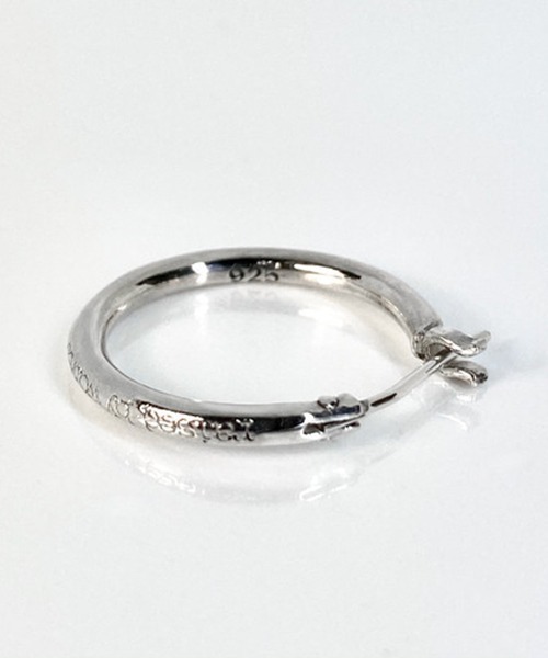 THE MILES（ザ マイルズ）の「GODSIZE ゴッドサイズ THIN HOOP raised by wolves [LARGE]  シンフープピアス レイズド バイ ウルヴス L 片耳用（ピアス（片耳用）・メンズ・シルバー・FREE）」の7枚目の写真