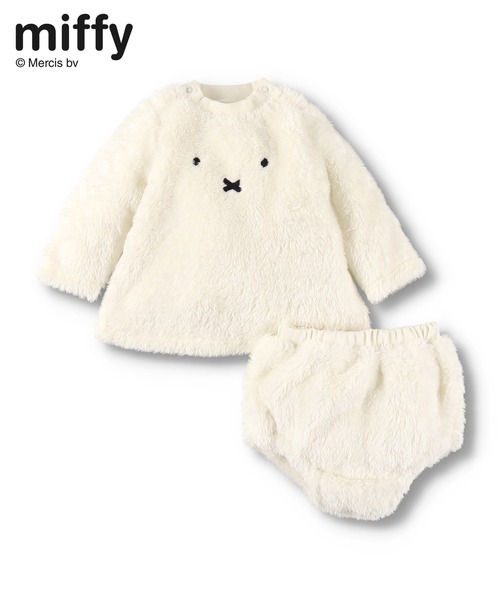 Miffy（ ミッフィー）の「【miffy/ミッフィー】ボアチュニック+ブルマセット（その他ベビー用品・キッズ・オフホワイト・80/70）」の12枚目の写真