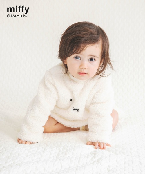 Miffy（ ミッフィー）の「【miffy/ミッフィー】ボアチュニック+ブルマセット（その他ベビー用品・キッズ・オフホワイト・80/70）」の9枚目の写真