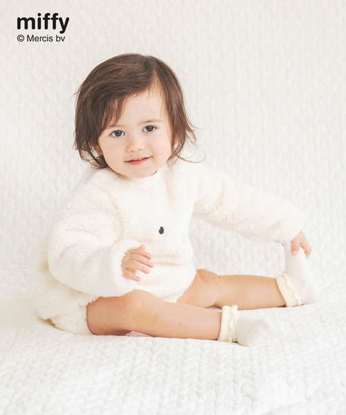 Miffy（ ミッフィー）の「【miffy/ミッフィー】ボアチュニック+ブルマセット（その他ベビー用品・キッズ・オフホワイト・80/70）」の11枚目の写真