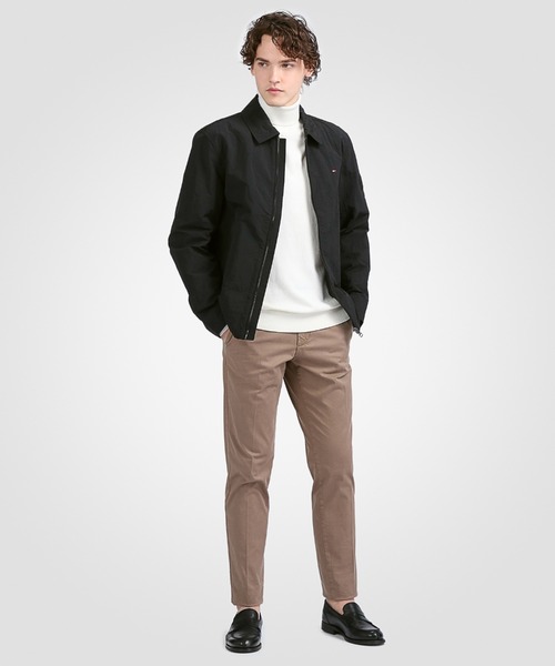 TOMMY HILFIGER(トミーヒルフィガー)の「ナイロンジップアップジャケット(ブルゾン・メンズ・ブラック/ネイビー・SMALL/MEDIUM/LARGE/X-LARGE)」の12枚目の写真