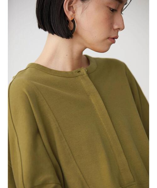 AMERICAN HOLIC（アメリカンホリック）の「シャツディテールポンチプルオーバー（Tシャツ/カットソー・レディース・ブラック/キャメル・M/L）」の16枚目の写真