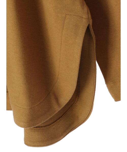 AMERICAN HOLIC（アメリカンホリック）の「シャツディテールポンチプルオーバー（Tシャツ/カットソー・レディース・ブラック/キャメル・M/L）」の22枚目の写真