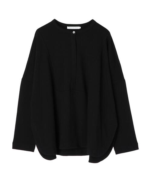 AMERICAN HOLIC（アメリカンホリック）の「シャツディテールポンチプルオーバー（Tシャツ/カットソー・レディース・ブラック/キャメル・M/L）」の11枚目の写真