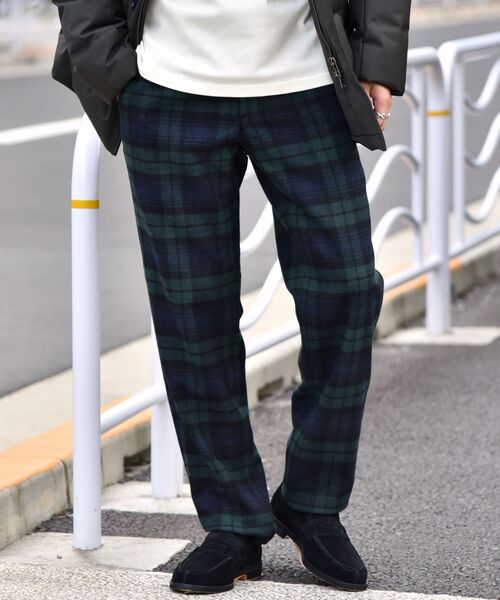 SHIPS(シップス)の「SHIPS: INTESPRA ウール ストレッチ イージーパンツ(スラックス・メンズ・チャコールグレー/ネイビー/ブラウン・SMALL/MEDIUM/LARGE/X-LARGE)」の12枚目の写真