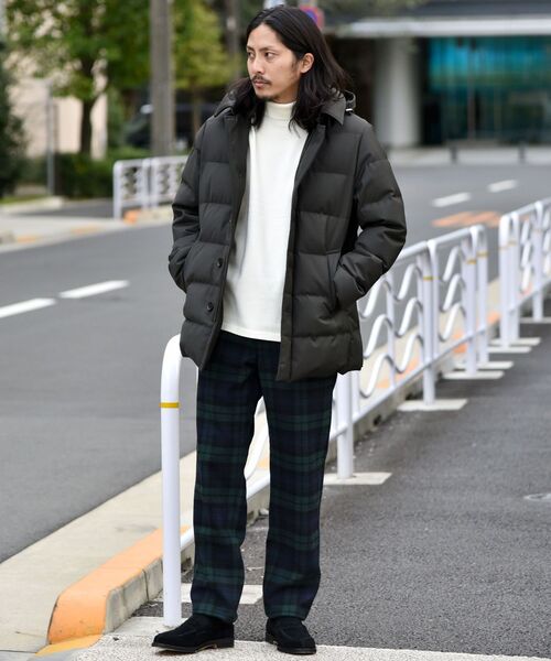 SHIPS(シップス)の「SHIPS: INTESPRA ウール ストレッチ イージーパンツ(スラックス・メンズ・チャコールグレー/ネイビー/ブラウン・SMALL/MEDIUM/LARGE/X-LARGE)」の16枚目の写真