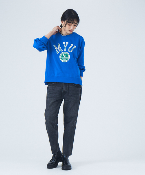 Abahouse Devinette(ドゥヴィネット)の「【Fire Service】ブーツカットブラックデニム(デニムパンツ・レディース・ブラック・30/28)」の3枚目の写真