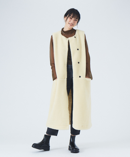 Abahouse Devinette(ドゥヴィネット)の「【Fire Service】ブーツカットブラックデニム(デニムパンツ・レディース・ブラック・30/28)」の2枚目の写真