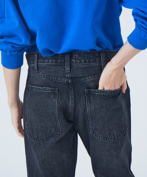 Abahouse Devinette(ドゥヴィネット)の「【Fire Service】ブーツカットブラックデニム(デニムパンツ・レディース・ブラック・30/28)」の6枚目の写真