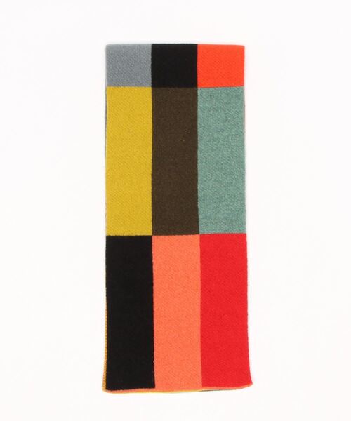 JO GORDON マルチカラーチェックマフラー Jo Gordon】マルチカラーチェックマフラー 180×18
