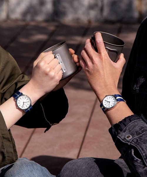 TIMEX(タイメックス)の「TIMEX Weekender/ウィークエンダー 腕時計 T2N654 メンズ レディース(アナログ腕時計・レディース・ネイビー・FREE)」の8枚目の写真
