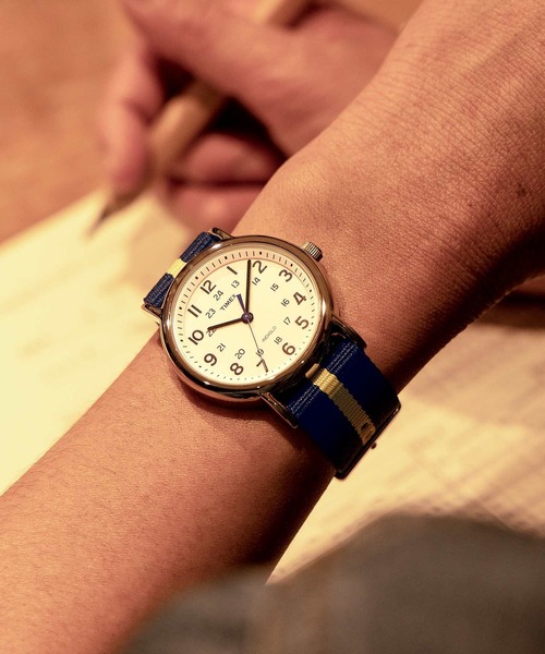 TIMEX(タイメックス)の「TIMEX Weekender/ウィークエンダー 腕時計 T2N654 メンズ レディース(アナログ腕時計・レディース・ネイビー・FREE)」の11枚目の写真