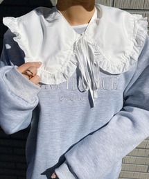 at12:03 | フリル付け襟(付け襟)