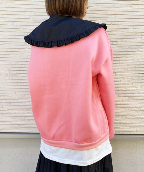 at12:03(アットイチニーゼロサン)の「フリル付け襟(付け襟・レディース・ホワイト/ブラック・FREE)」の11枚目の写真