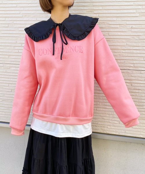 at12:03(アットイチニーゼロサン)の「フリル付け襟(付け襟・レディース・ホワイト/ブラック・FREE)」の9枚目の写真