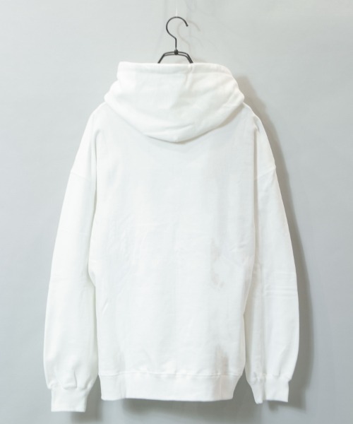 GALLIS ADDICTION（ガリスアディクション）の「GA SAGARA SCRIPT HOODIE/サガラ カレッジロゴ プルパーカー（パーカー・メンズ・ホワイト/ブラック/グリーン・M/L）」の5枚目の写真