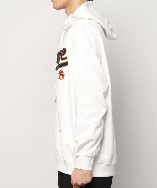 GALLIS ADDICTION（ガリスアディクション）の「GA SAGARA SCRIPT HOODIE/サガラ カレッジロゴ プルパーカー（パーカー・メンズ・ホワイト/ブラック/グリーン・M/L）」の14枚目の写真