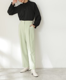 N.（N. Natural Beauty Basic） | ◆ウエストボタンストレートパンツ(その他パンツ)