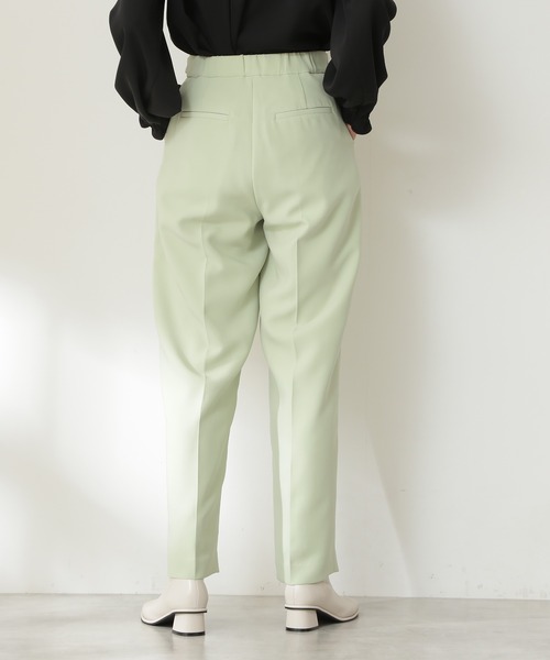 N.（N. Natural Beauty Basic）（エヌエヌナチュラルビューティーベーシック）の「◆ウエストボタンストレートパンツ（その他パンツ・レディース・ブラック/ブルー/ライトグリーン・MEDIUM）」の17枚目の写真