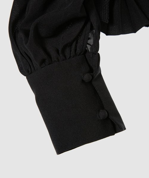 EZUMi（エズミ）の「KNIT（ニット/セーター・レディース・ブラック/オレンジ・FREE）」の4枚目の写真