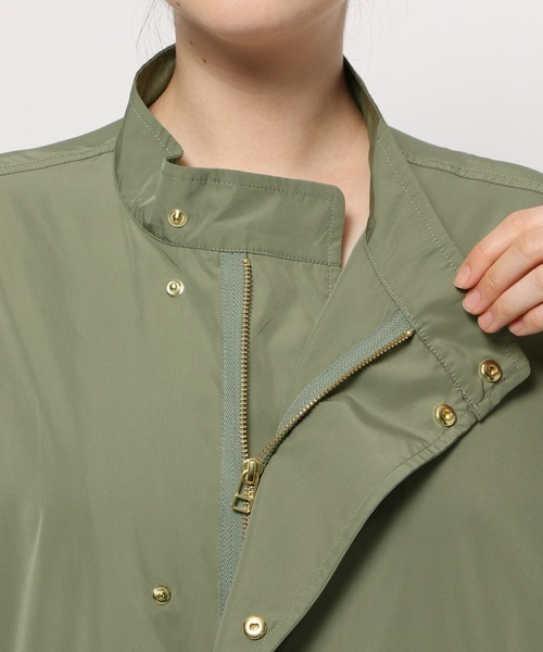 LEPSIM（レプシィム）の「ミリタリーコート　262580（モッズコート・レディース・ベージュ/カーキ・FREE）」の10枚目の写真