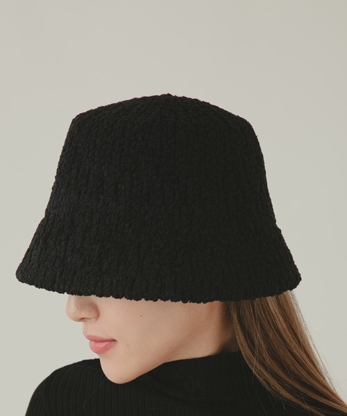 COLOR TOKYO ACCESSORIES(カラートウキョウアクセサリー)の「ボアバケットハット(ハット・レディース・Black/Beige/White・FREE)」の12枚目の写真