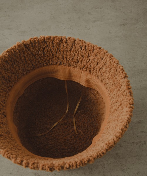 COLOR TOKYO ACCESSORIES(カラートウキョウアクセサリー)の「ボアバケットハット(ハット・レディース・Black/Beige/White・FREE)」の20枚目の写真