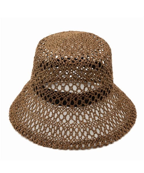 CONTROL FREAK / CTFK（コントロールフリーク）の「CONTROL FREAK(コントロールフリーク)透かし編バケットハット（ハット・レディース・ブラック/ブラウン/ナチュラル・FREE）」の15枚目の写真